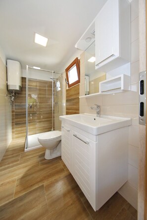 House | Bathroom | Shower - Mobile Home Plumeria 3 (Biograd na Moru)