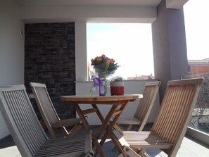Apartment (A2) | Balcony - Apartments Turritella (Biograd na Moru)