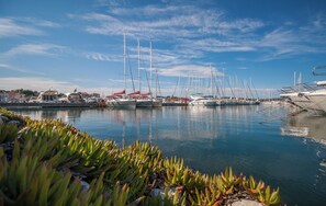 Vue sur la ville depuis l’hébergement 