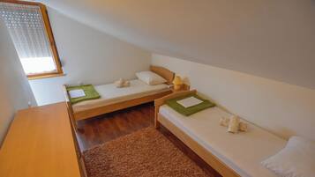 Leilighet (A1) | 4 soverom, wi-fi (inkludert) og sengetøy