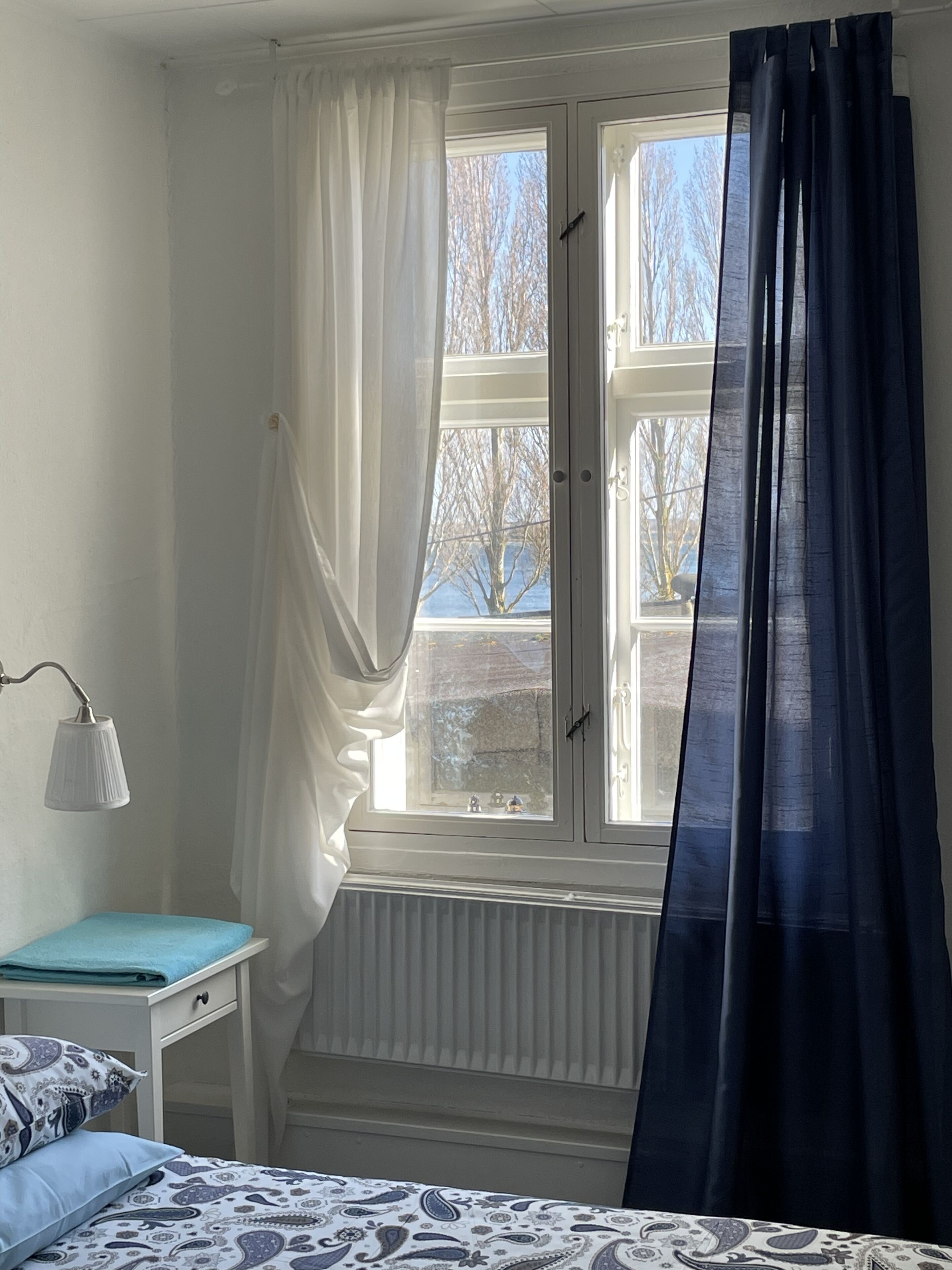 standard double room, shared bathroom | view from room