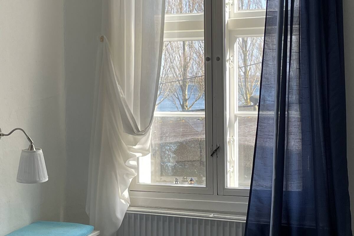 standard double room, shared bathroom | view from room