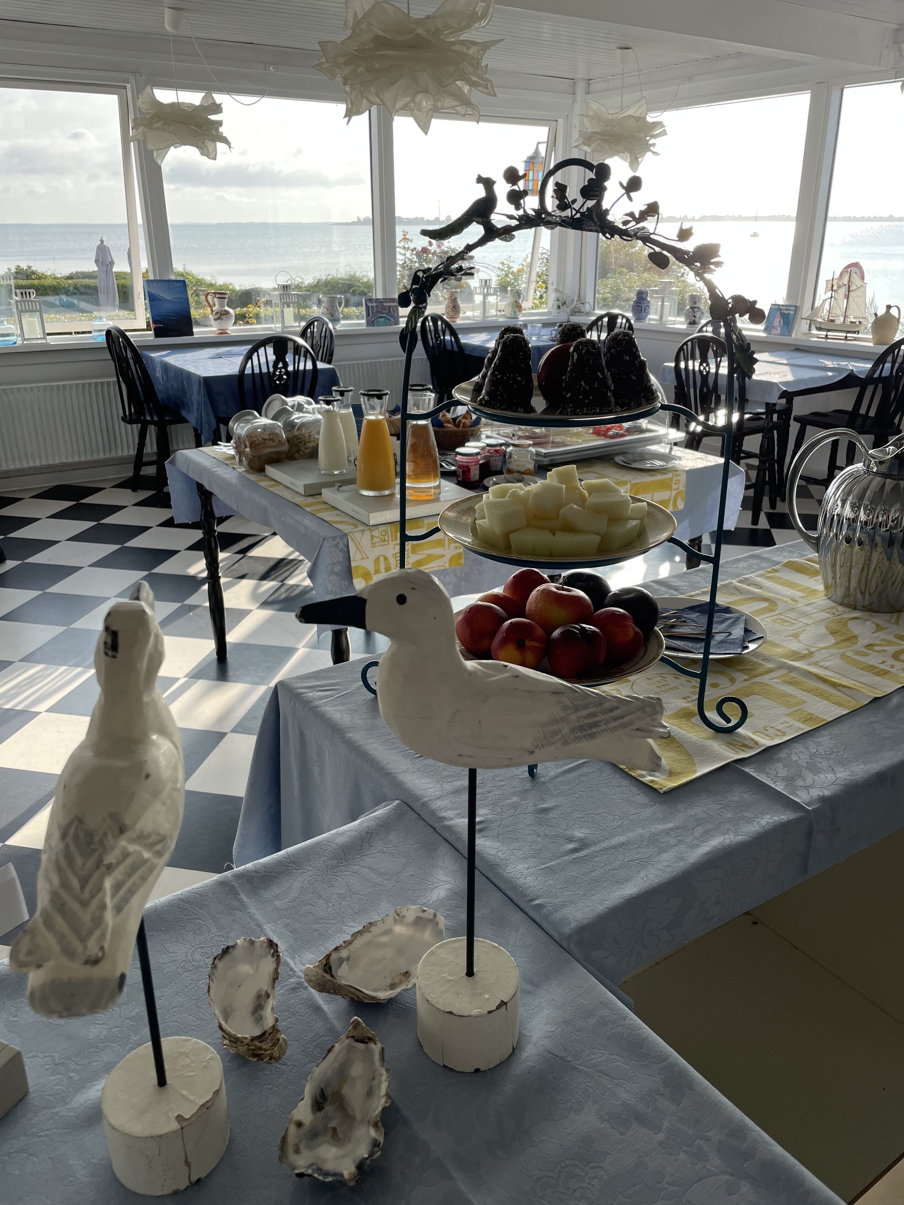 daily buffet breakfast (dkk 190 per person)