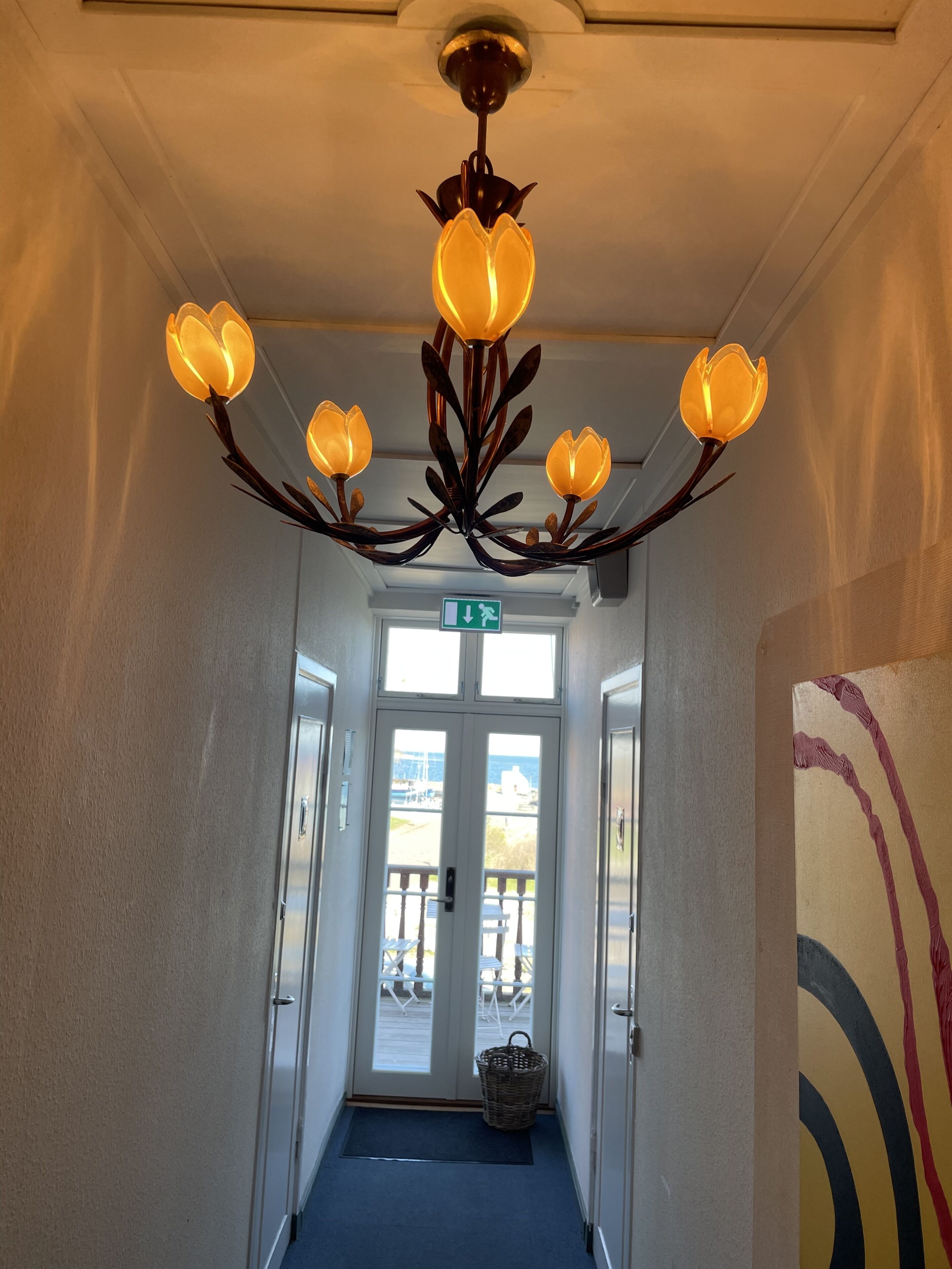 panoramic single room, shared bathroom | terrace/patio