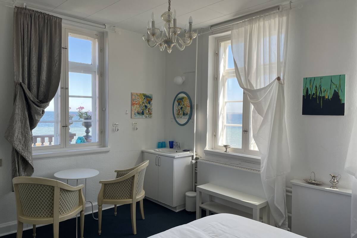 superior double room, shared bathroom | view from room