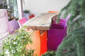 Outdoor dining - Apartment "GREAT BRITAIN" (Attendorfberg)