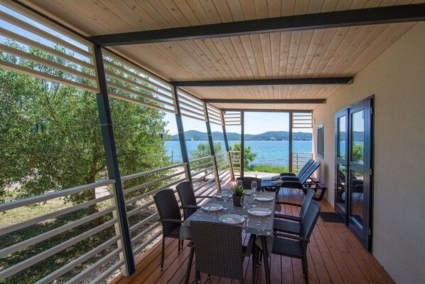 Terrace/patio - Mobile Home Plumeria 2 (Biograd na Moru)