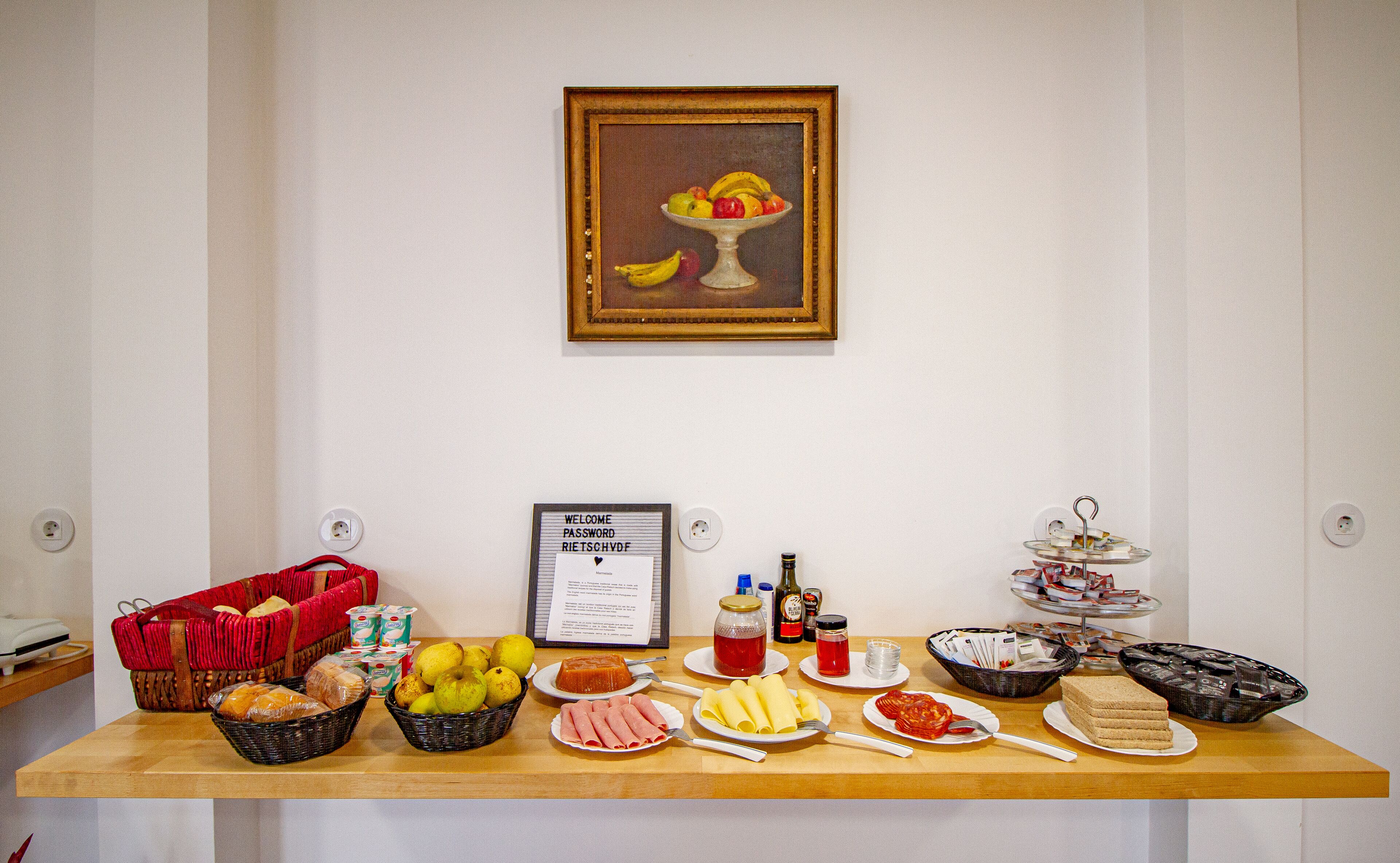 Desayuno continental gratuito y diario