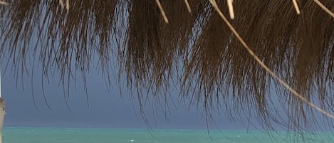 Beach nearby, sun-loungers