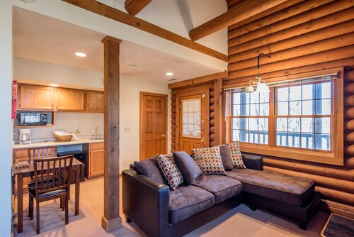 The Serenity Suite is a private cabin suite at Heartland Country Resort & Lodge