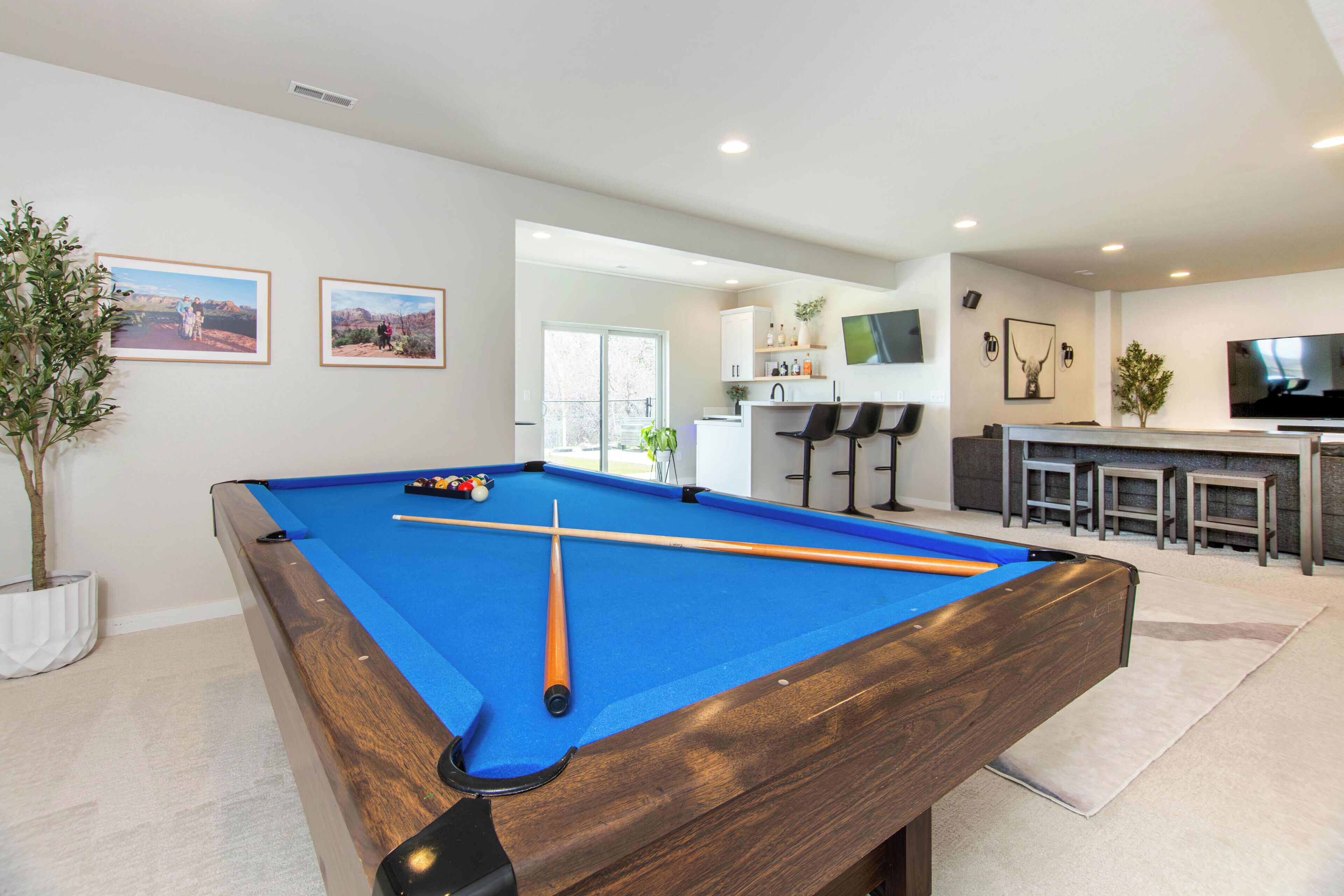 Large, Modern Home with Hot Tub and a View