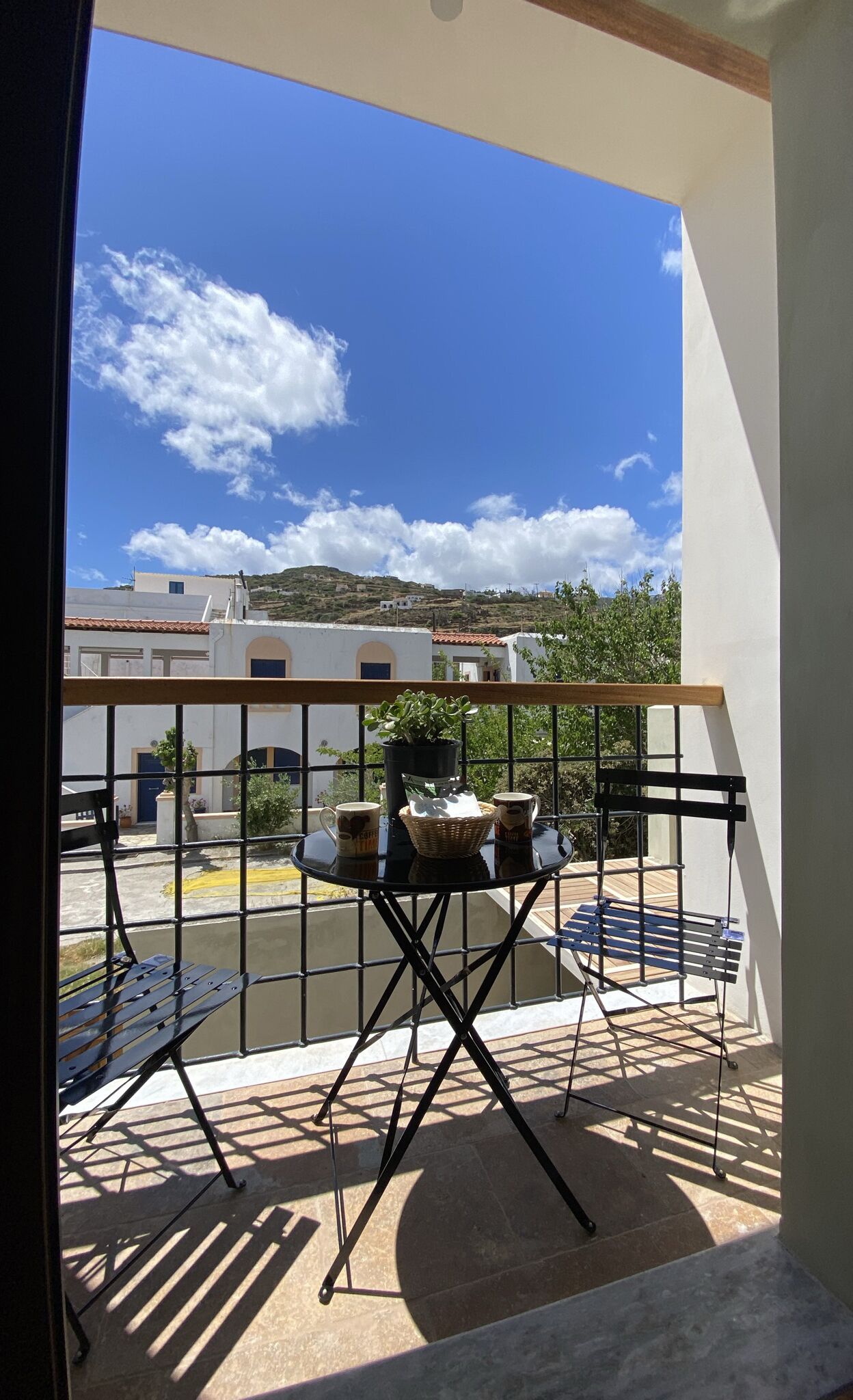 Studio Romantis, balkon, pemandangan gunung | Balkon