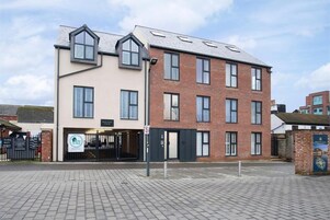 Fassade der Unterkunft