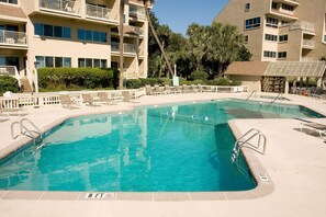 Una piscina climatizada