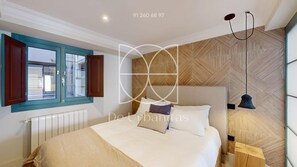 2 habitaciones, ropa de cama hipoalergénica y edredón