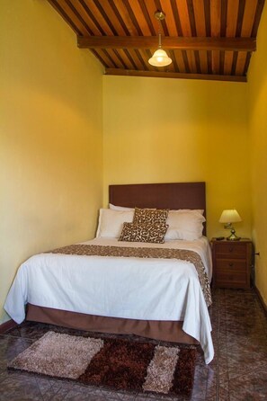 Bungalow familiar | Cortinas opacas y sistema de insonorización