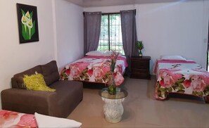 Firemannsrom – familie, 1 soverom | Wi-fi (inkludert) og sengetøy