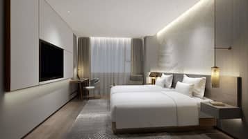 Deluxe Room, 2 Single Beds | Down duvets, minibar, in-room safe, blackout curtains