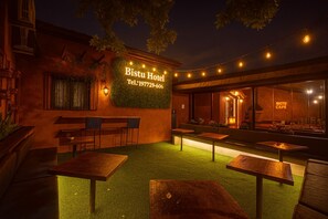 Façade de l’hébergement