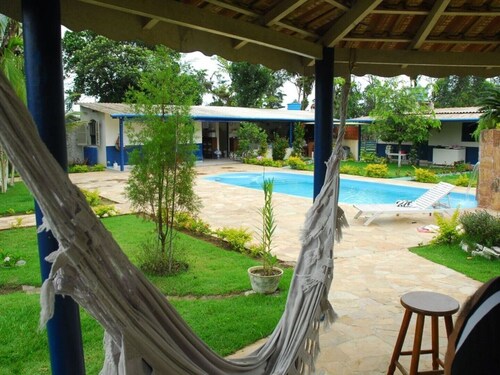 Wonderful farm in the city of Peruibe with swimming pool, wifi, smart TV