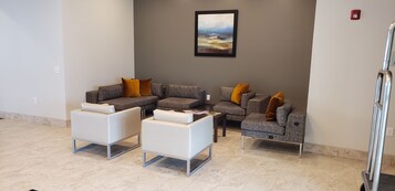 Zona de estar del vestíbulo