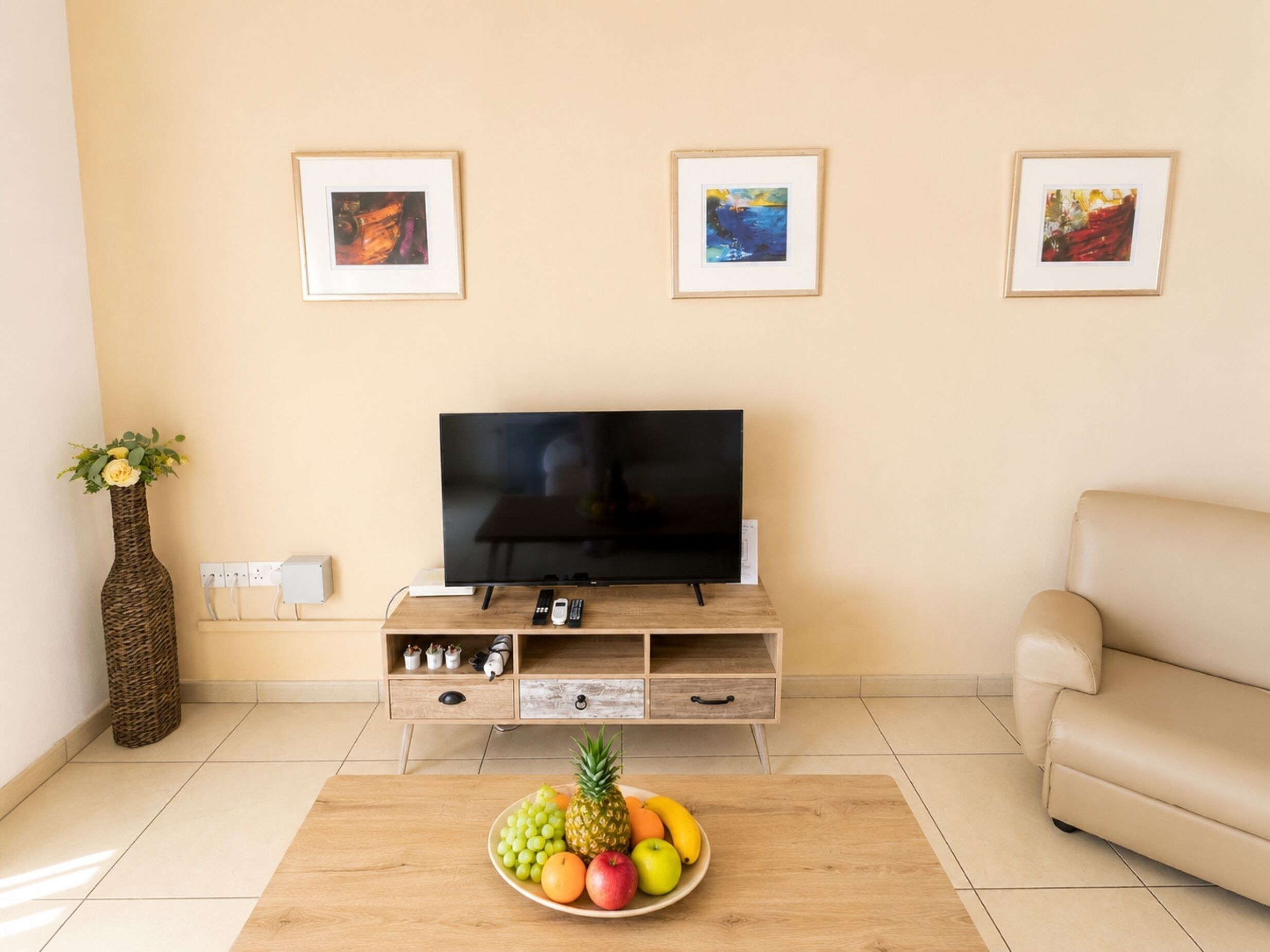 Smart-tv en een stereo