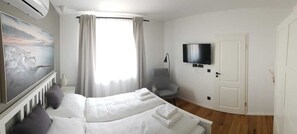 2 多间卧室、WiFi、床单
