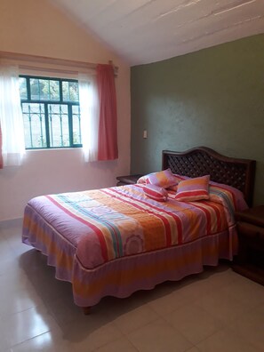 2 bedrooms, bed sheets