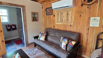 Smart TV, DVD player, video library, stereo