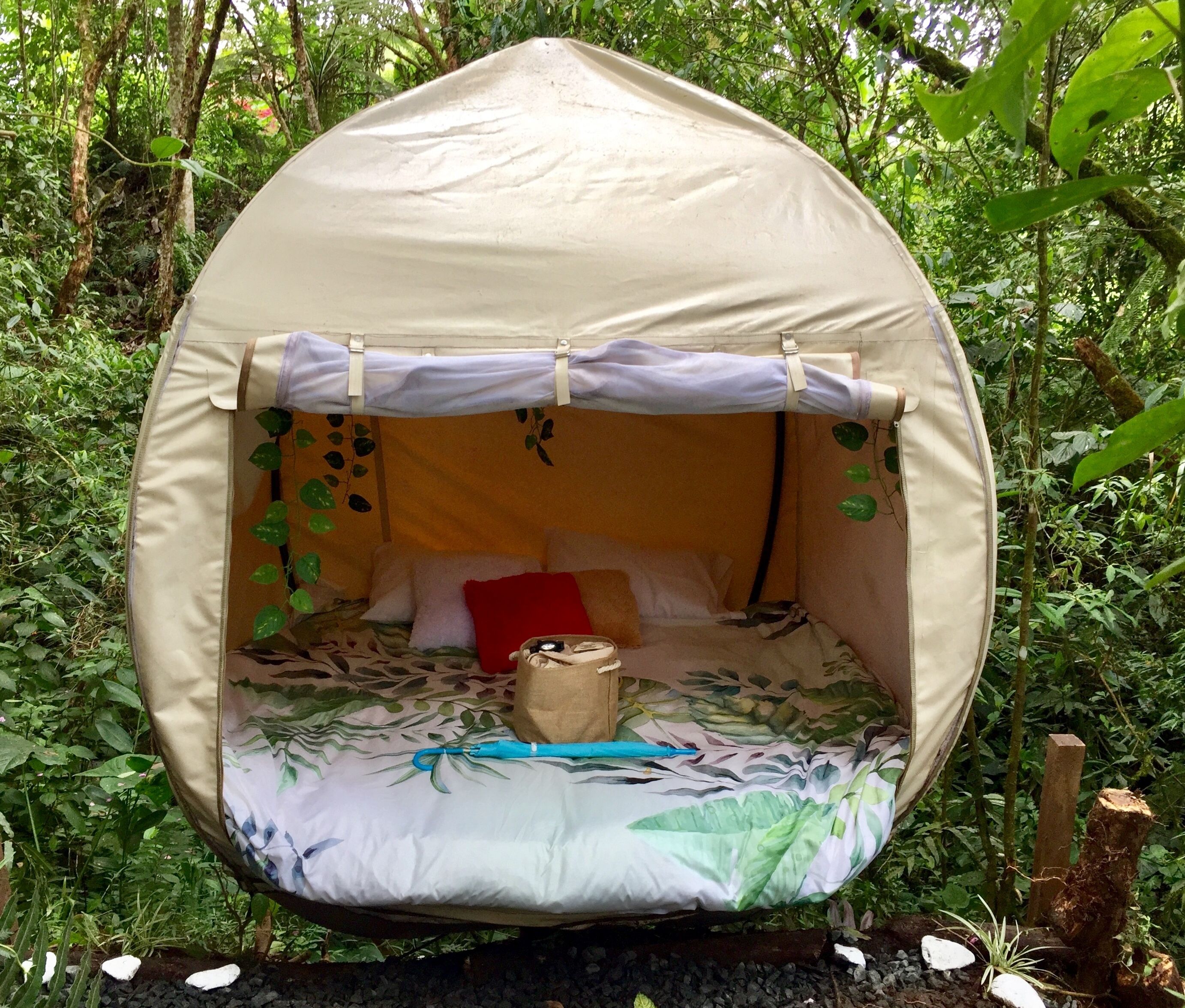 Barraca exclusiva | Vista do quarto