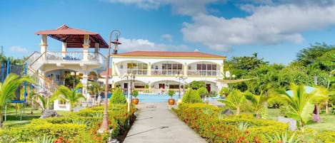 Fassade der Unterkunft