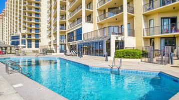 Indoor pool, a heated pool