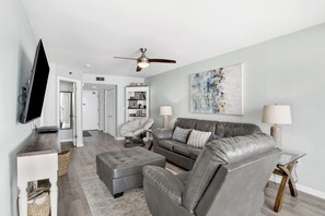TV, DVD player - Beachfront 1BR @ Phoenix IV • Sleeps 4 • Stunning Views, Balcony & Resort Amenities (Orange Beach)