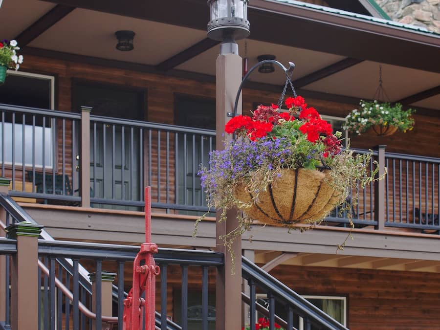 Majoituspaikan julkisivu