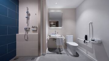 Standard Room, 1 King Bed, Accessible | Bathroom