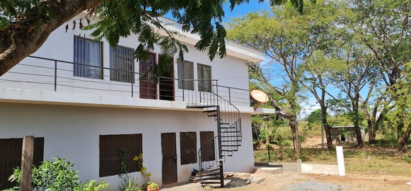 Entrada de la propiedad