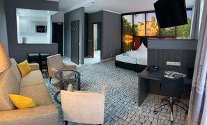 Standard Studio | Living area - SL'otel im Parforcehaus (Bernburg)