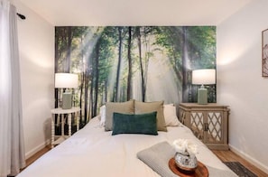 2 habitaciones, tabla de planchar con plancha y wifi gratis