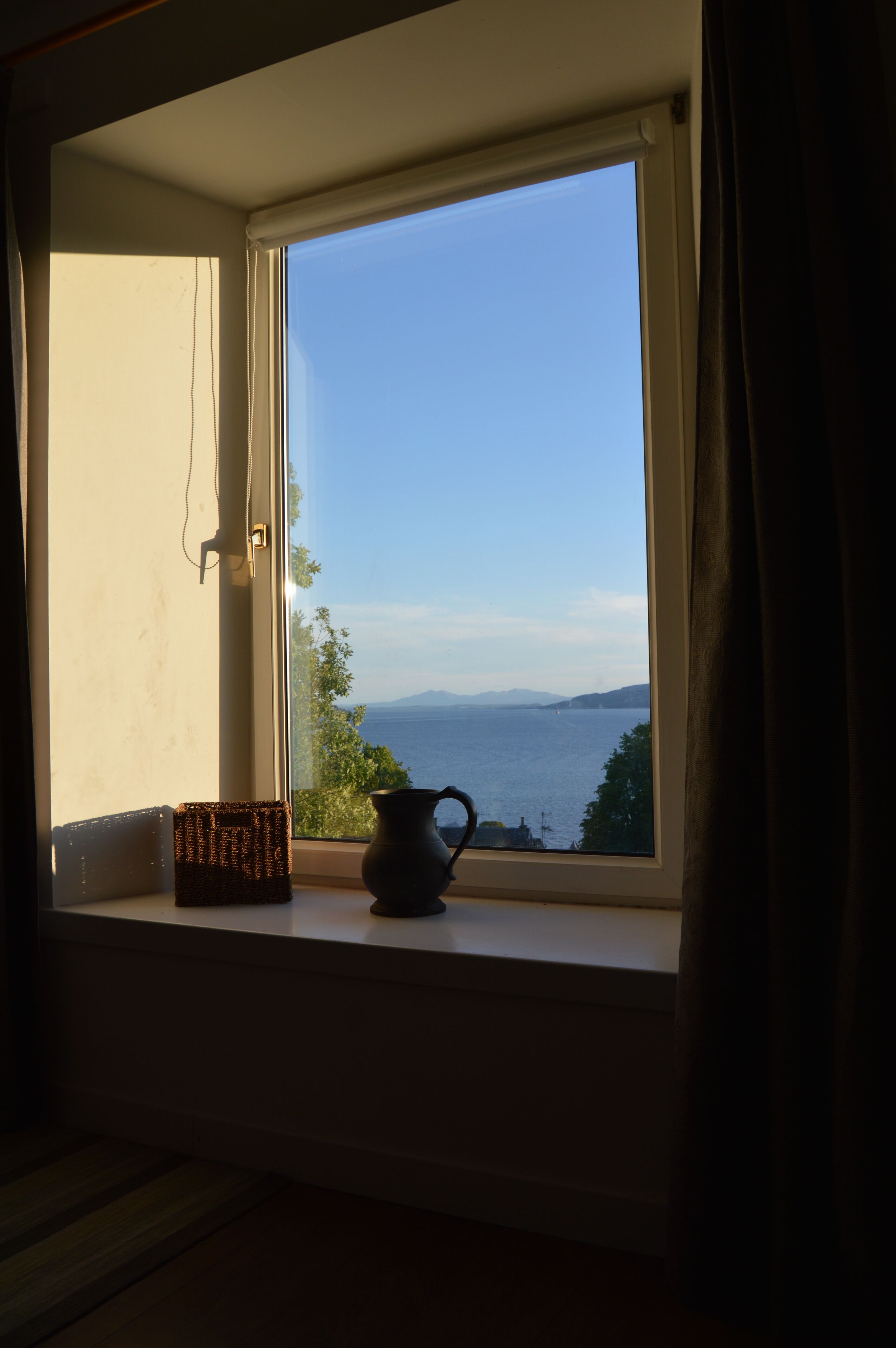 The view from the front bedroom.