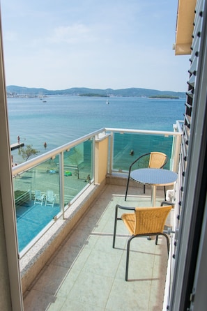 Balcony - Apartments Citrine on the Beach (Biograd na Moru)