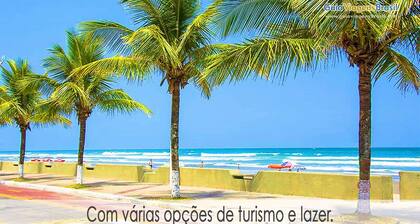 Apartment on the sand in Mongaguá! We are a hotel company!