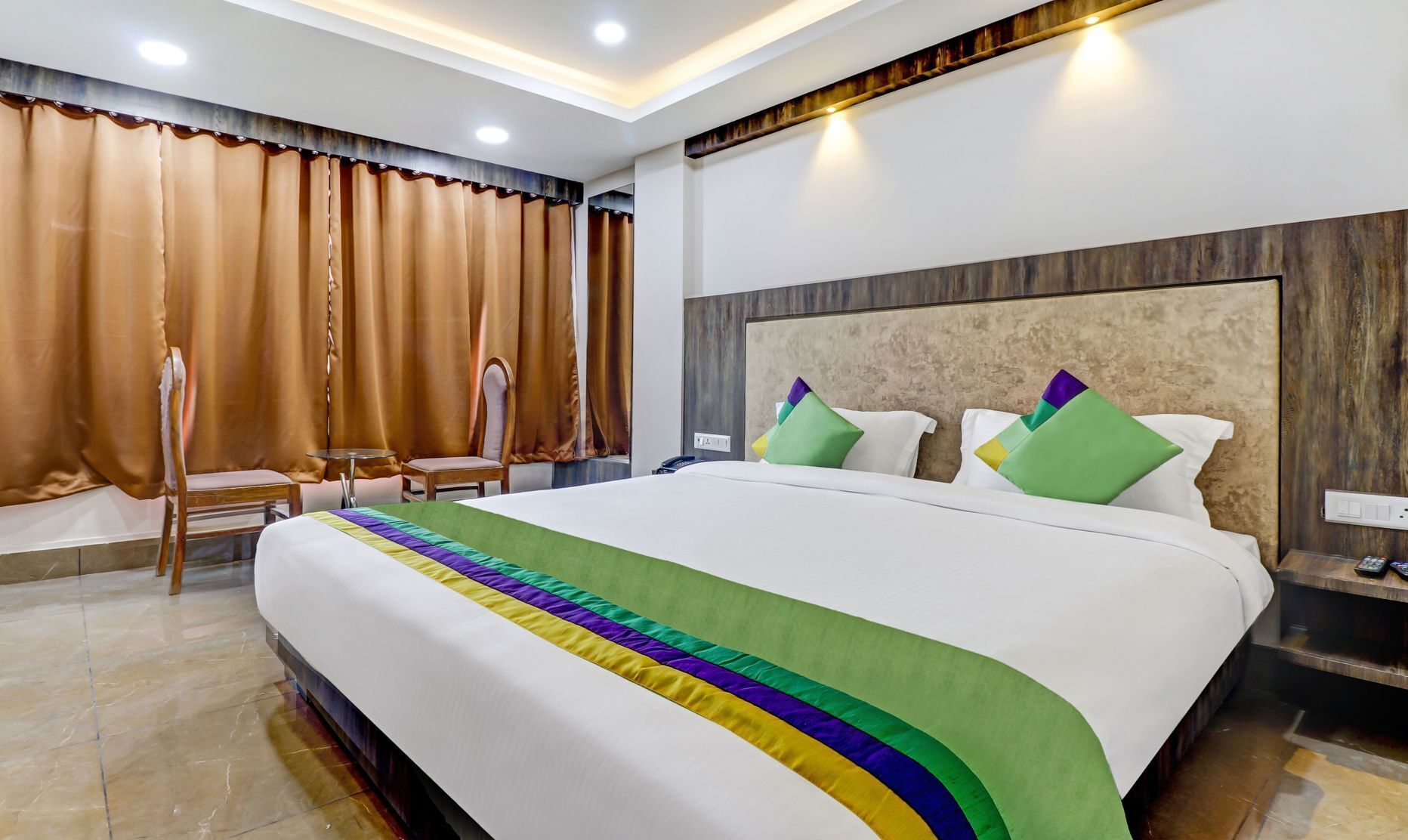 Premium bedding, Select Comfort beds, individually decorated