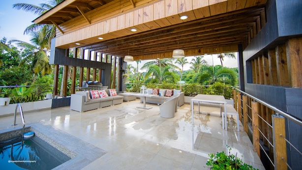 Terrace/patio - Luxury Penthouse with ocean view (Las Terrenas)
