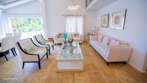 Family Apartment | Living room - Luxury Penthouse with ocean view (Las Terrenas)