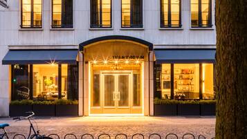 Blick von der Unterkunft