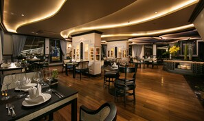Breakfast, lunch, dinner served; local and international cuisine - Lapinta Luxury Cruises (Hai Phong)