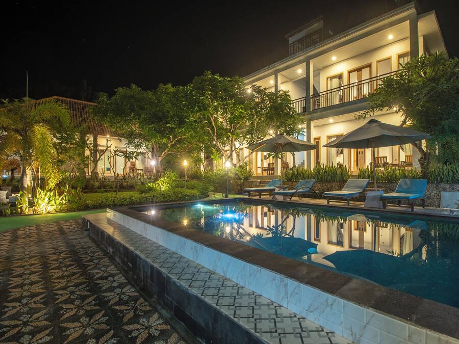 Fachada da propriedade