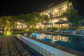 Front of property - Govardhan Bungalow (Penida Island)