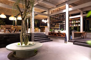 Lobby sitting area