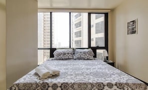 2 bedrooms, desk, iron/ironing board, free WiFi